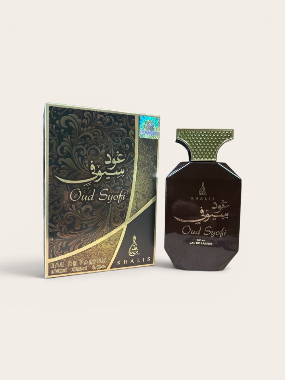 Khalis Oud Syofi Eau De Parfum – 100ml 3.4 Oz Majestic Signature Spray Unisex